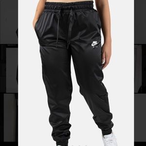 The Nike Air Women's Satin Track Pants
